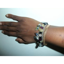 Baltimore Ravens Custom Charm Bracelet